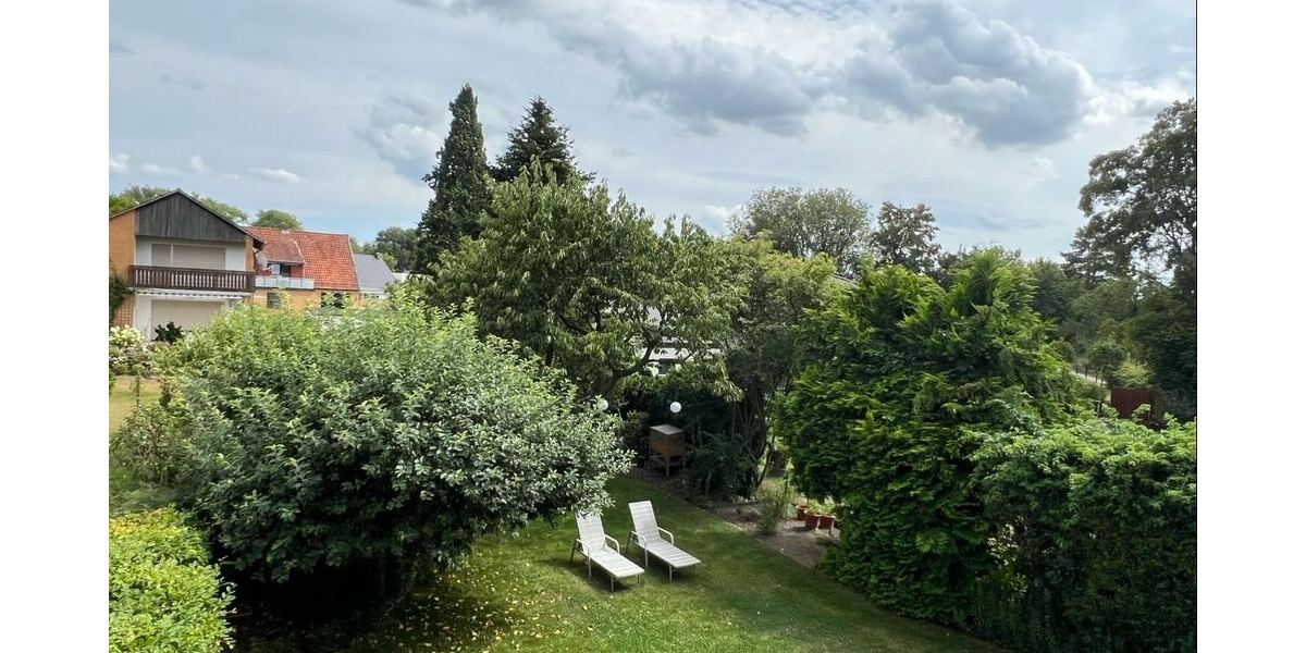 Blick vom Balkon