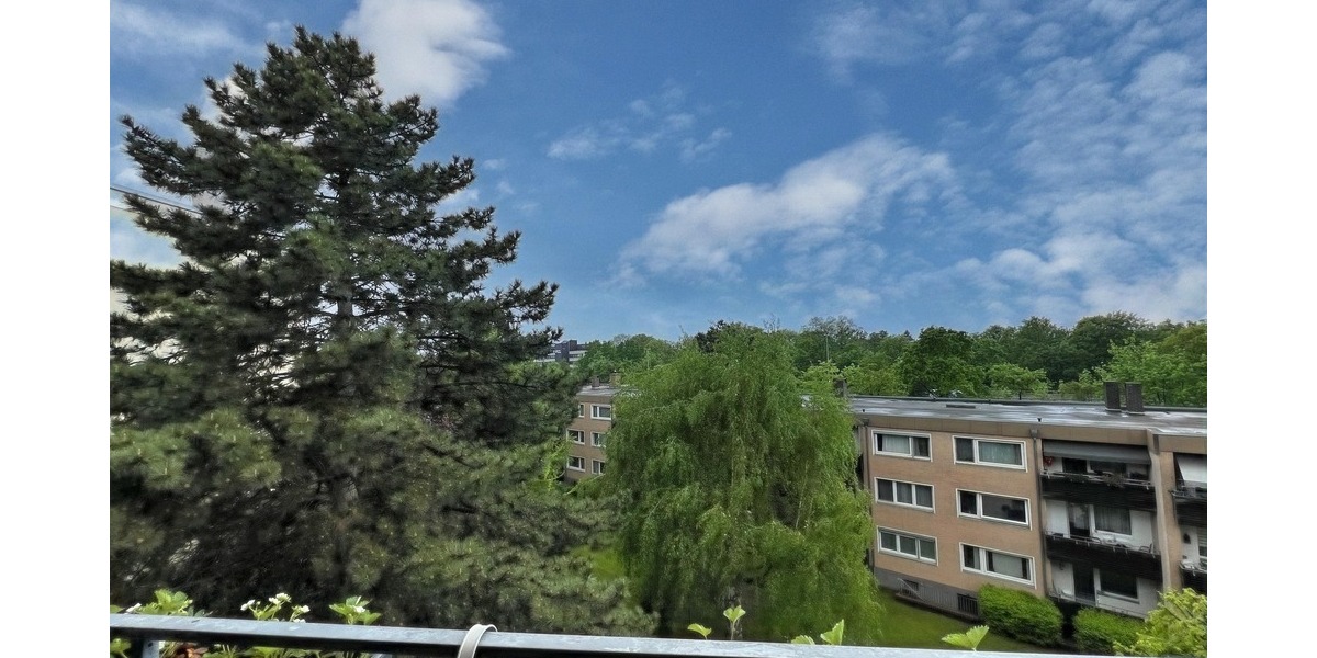 Aussicht vom Balkon