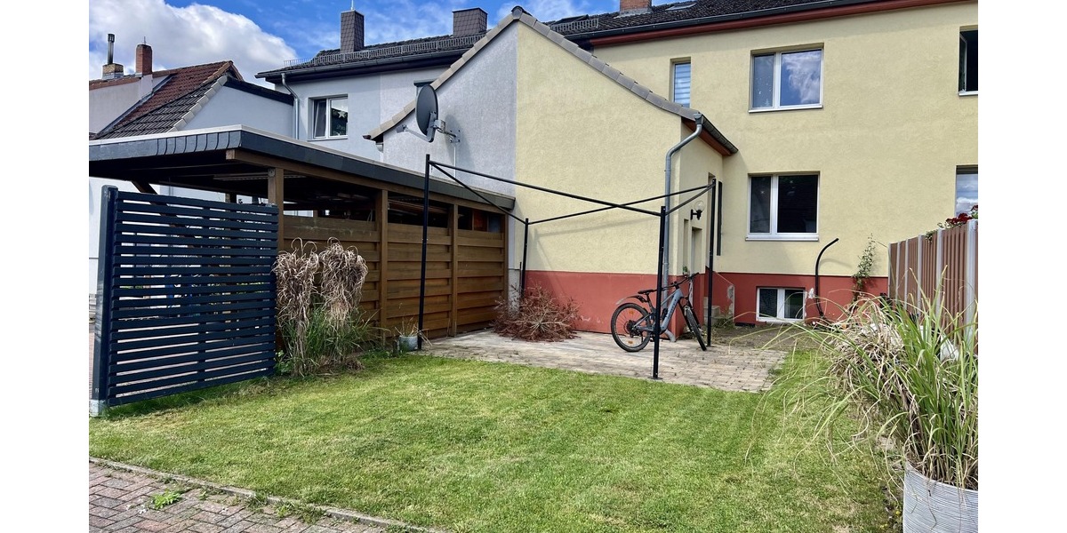 Rückansicht des Hauses