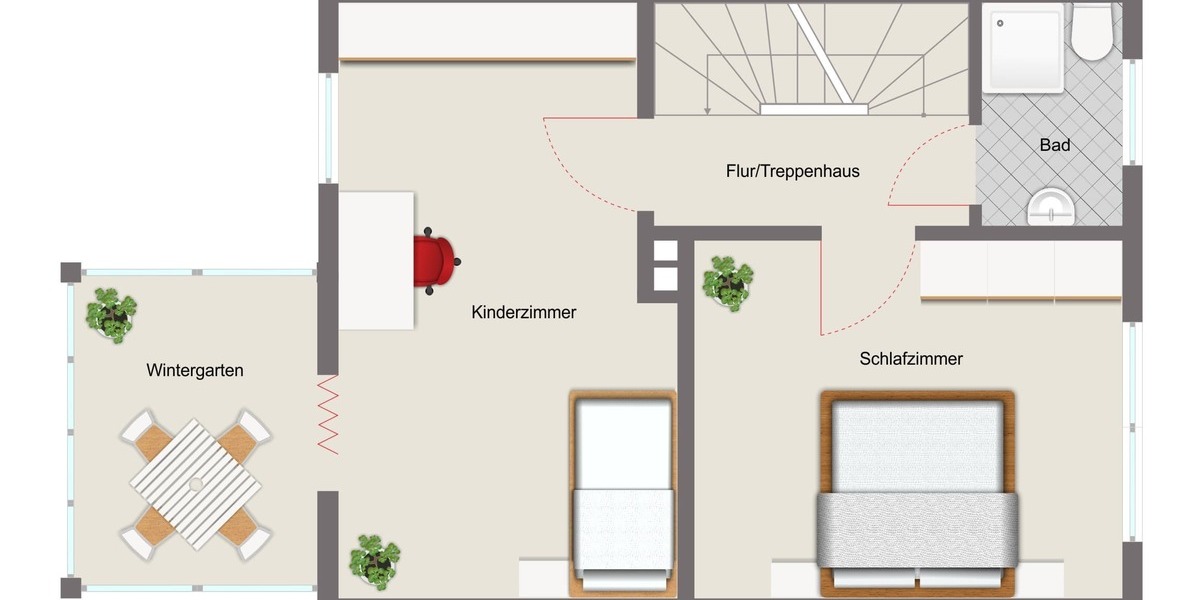 Grundriss OG (Abb. ähnlich)